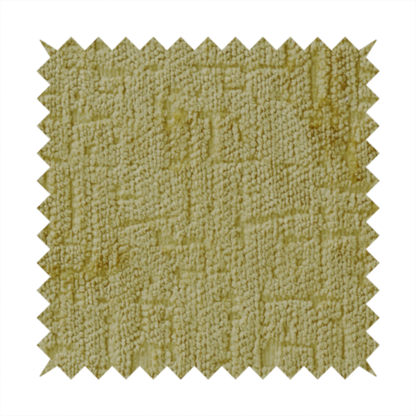 Dover Chenille Semi Plain In Gold Colour Upholstery Fabric CTR-2953