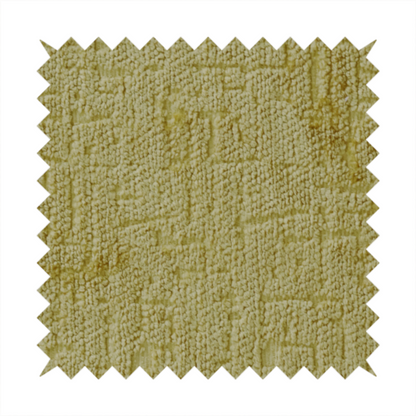 Dover Chenille Semi Plain In Gold Colour Upholstery Fabric CTR-2953