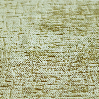 Dover Chenille Semi Plain In Gold Colour Upholstery Fabric CTR-2953