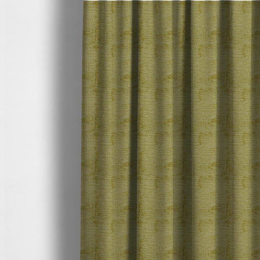 Dover Chenille Semi Plain In Gold Colour Upholstery Fabric CTR-2953 - Made To Measure Curtains