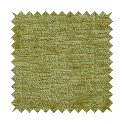Dover Chenille Semi Plain In Lime Green Colour Upholstery Fabric CTR-2954