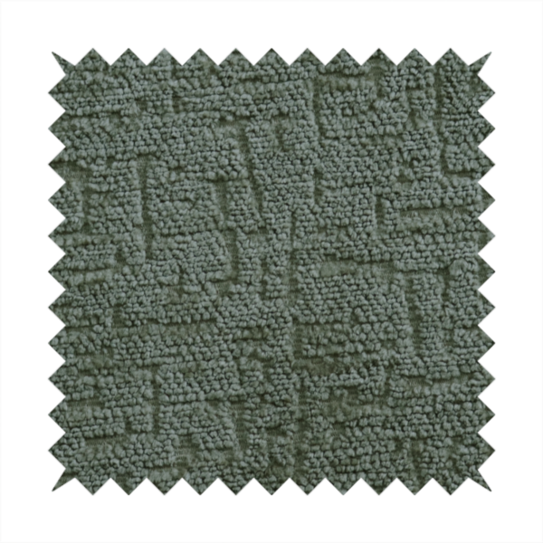 Dover Chenille Semi Plain In Army Green Colour Upholstery Fabric CTR-2955