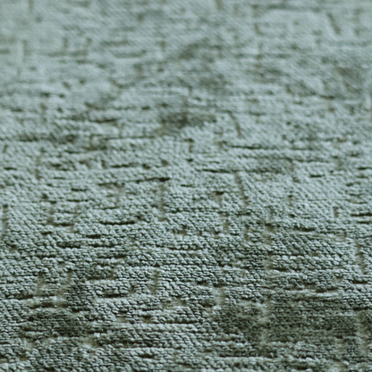 Dover Chenille Semi Plain In Army Green Colour Upholstery Fabric CTR-2955