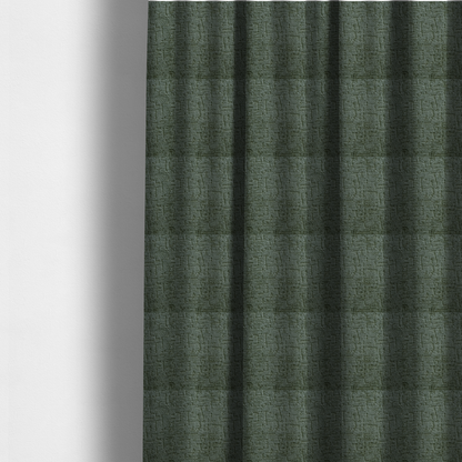 Dover Chenille Semi Plain In Army Green Colour Upholstery Fabric CTR-2955 - Made To Measure Curtains