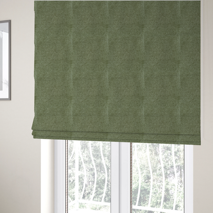 Patterdale Chenille Plain In Lime Green Colour Upholstery Fabric CTR-2957 - Roman Blinds