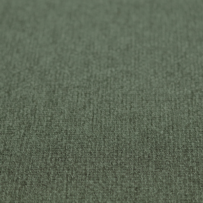 Patterdale Chenille Plain In Green Colour Upholstery Fabric CTR-2958