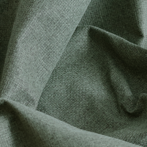 Patterdale Chenille Plain In Green Colour Upholstery Fabric CTR-2958