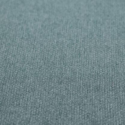 Patterdale Chenille Plain In Teal Blue Colour Upholstery Fabric CTR-2959