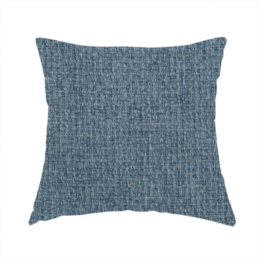 Patterdale Chenille Plain In Light Blue Colour Upholstery Fabric CTR-2960 - Handmade Cushions