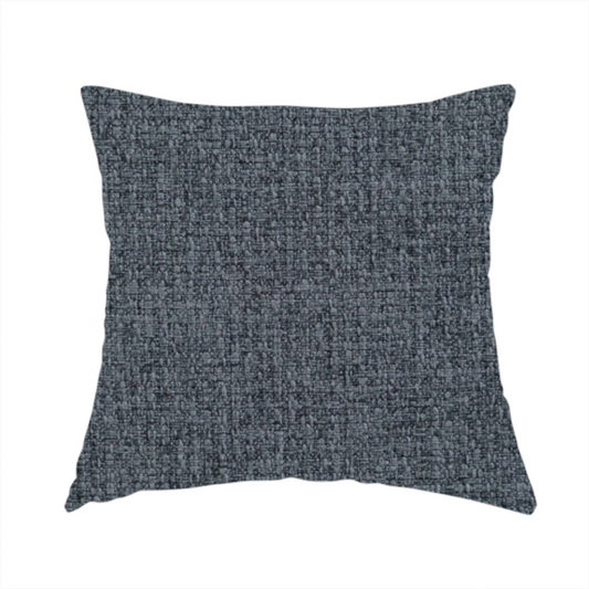 Patterdale Chenille Plain In Charcoal Grey Colour Upholstery Fabric CTR-2962 - Handmade Cushions