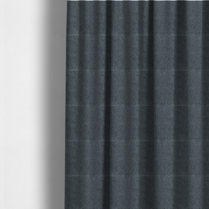 Patterdale Chenille Plain In Charcoal Grey Colour Upholstery Fabric CTR-2962 - Made To Measure Curtains