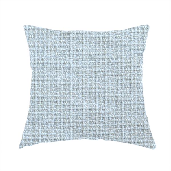 Patterdale Chenille Plain In Cream Colour Upholstery Fabric CTR-2965 - Handmade Cushions