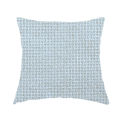 Patterdale Chenille Plain In Cream Colour Upholstery Fabric CTR-2965 - Handmade Cushions