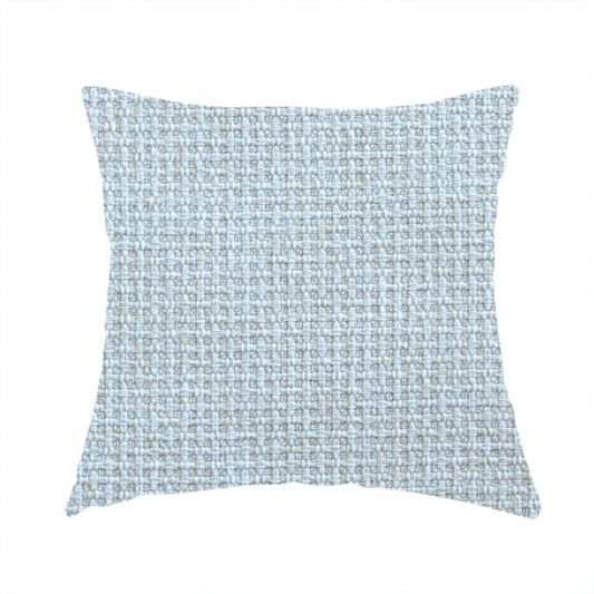 Patterdale Chenille Plain In Cream Colour Upholstery Fabric CTR-2965 - Handmade Cushions