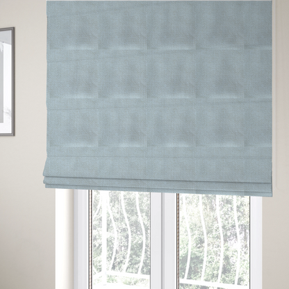Patterdale Chenille Plain In Cream Colour Upholstery Fabric CTR-2965 - Roman Blinds