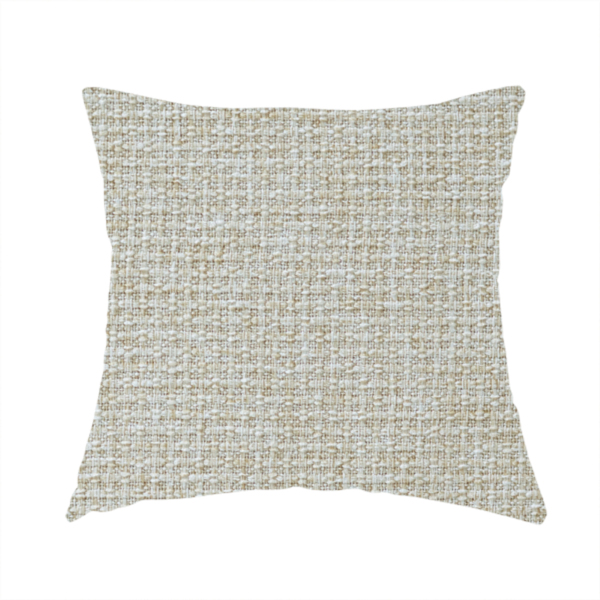 Patterdale Chenille Plain In Beige Colour Upholstery Fabric CTR-2966 - Handmade Cushions