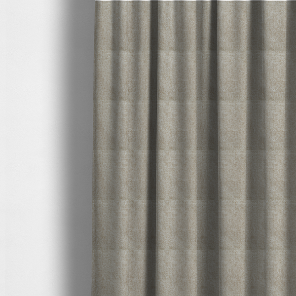 Patterdale Chenille Plain In Light Brown Colour Upholstery Fabric CTR-2967 - Made To Measure Curtains