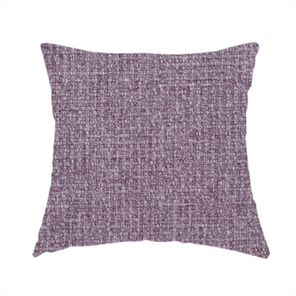 Patterdale Chenille Plain In Purple Colour Upholstery Fabric CTR-2969 - Handmade Cushions