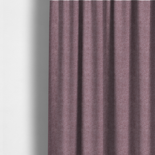 Patterdale Chenille Plain In Pink Colour Upholstery Fabric CTR-2970 - Made To Measure Curtains