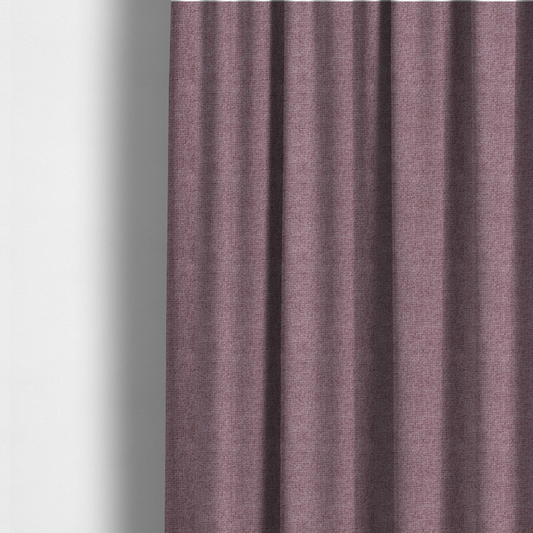 Patterdale Chenille Plain In Pink Colour Upholstery Fabric CTR-2970 - Made To Measure Curtains