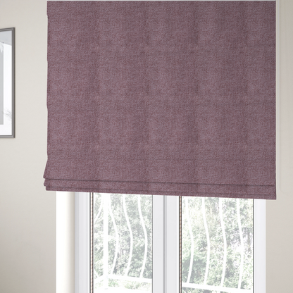 Patterdale Chenille Plain In Pink Colour Upholstery Fabric CTR-2970 - Roman Blinds