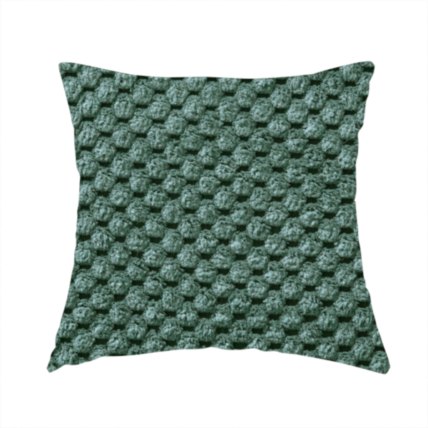 Ohio Dotted Soft Textured In Green Corduroy Upholstery Fabric CTR-2973 - Handmade Cushions