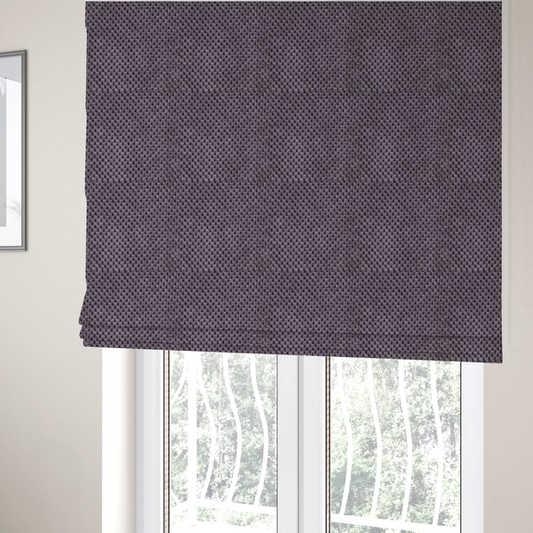 Ohio Dotted Soft Textured In Brown Corduroy Upholstery Fabric CTR-2975 - Roman Blinds
