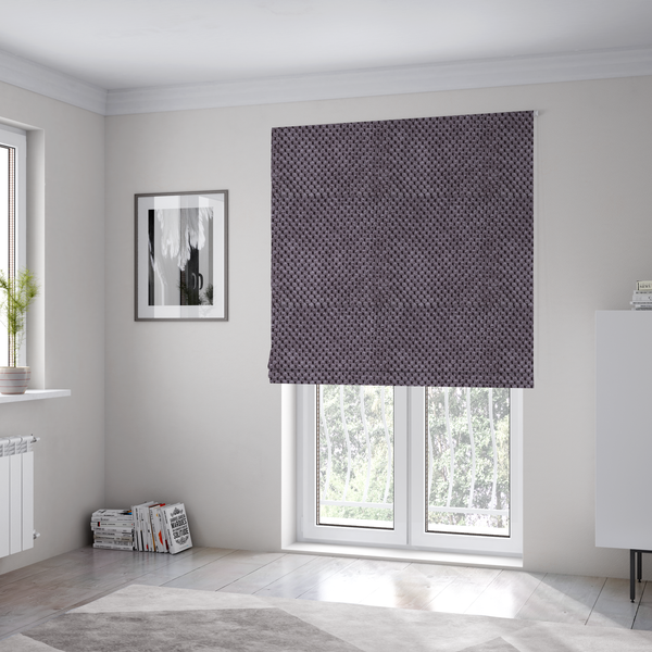 Ohio Dotted Soft Textured In Brown Corduroy Upholstery Fabric CTR-2975 - Roman Blinds