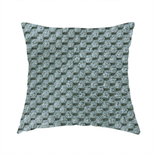 Ohio Dotted Soft Textured In Mint Green Corduroy Upholstery Fabric CTR-2976 - Handmade Cushions