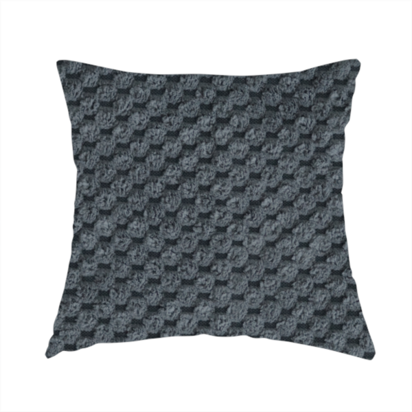 Ohio Dotted Soft Textured In Grey Corduroy Upholstery Fabric CTR-2977 - Handmade Cushions
