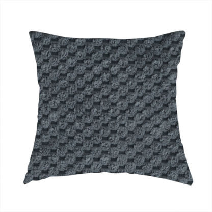 Ohio Dotted Soft Textured In Grey Corduroy Upholstery Fabric CTR-2977 - Handmade Cushions