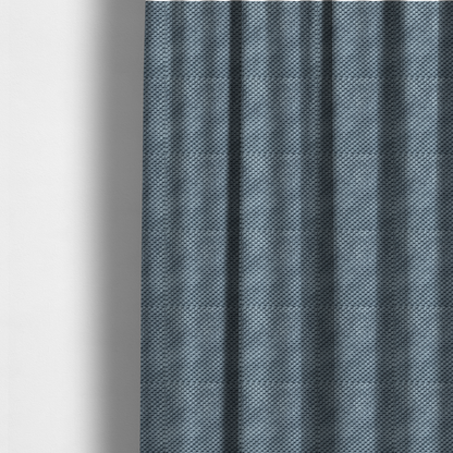 Ohio Dotted Soft Textured In Slate Blue Corduroy Upholstery Fabric CTR-2979 - Made To Measure Curtains