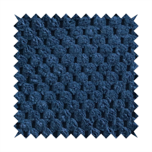 Ohio Dotted Soft Textured In Navy Blue Corduroy Upholstery Fabric CTR-2980