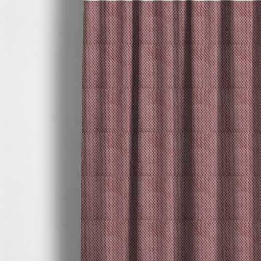 Ohio Dotted Soft Textured In Rose Pink Corduroy Upholstery Fabric CTR-2985 - Made To Measure Curtains