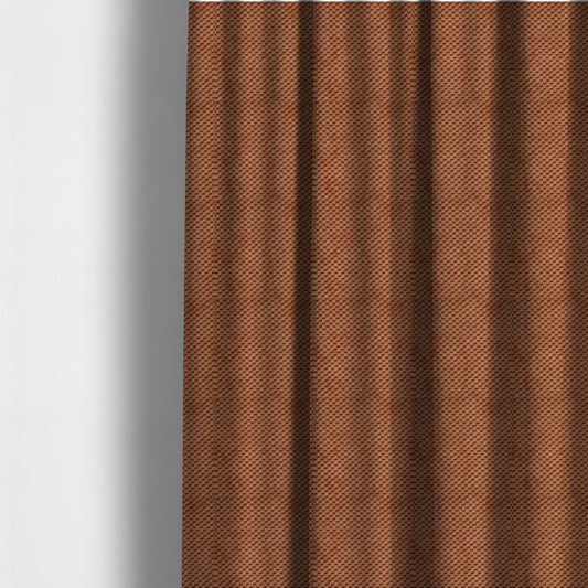 Ohio Dotted Soft Textured In Orange Corduroy Upholstery Fabric CTR-2986 - Made To Measure Curtains