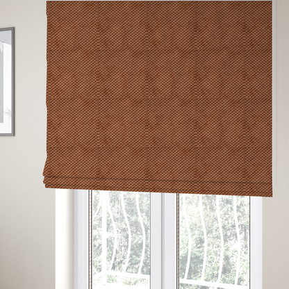 Ohio Dotted Soft Textured In Orange Corduroy Upholstery Fabric CTR-2986 - Roman Blinds