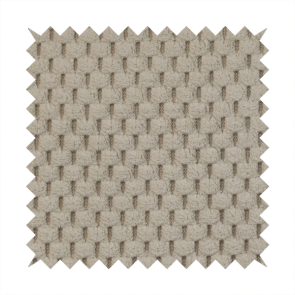 Ohio Dotted Soft Textured In Corduroy Upholstery Fabric Beige Colour CTR-2989 - Handmade Cushions