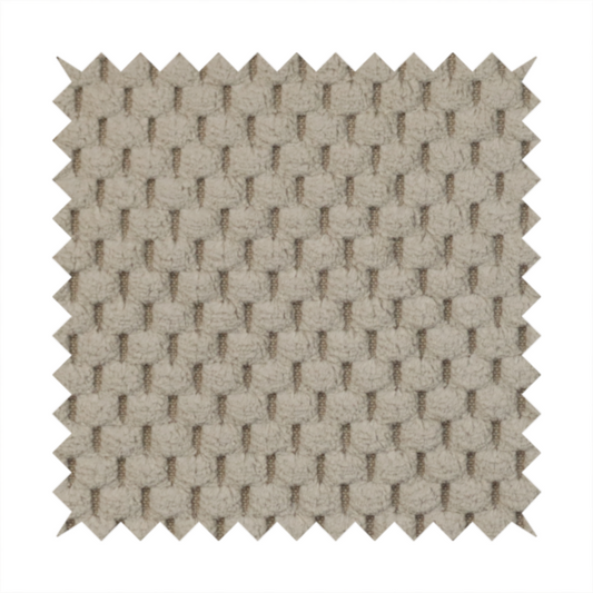 Ohio Dotted Soft Textured In Corduroy Upholstery Fabric Beige Colour CTR-2989