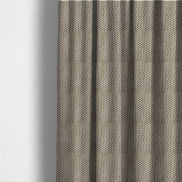 Ohio Dotted Soft Textured In Corduroy Upholstery Fabric Beige Colour CTR-2989 - Made To Measure Curtains