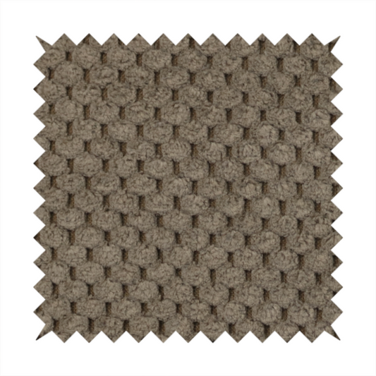 Ohio Dotted Soft Textured In Corduroy Upholstery Fabric Dark Beige Colour CTR-2990