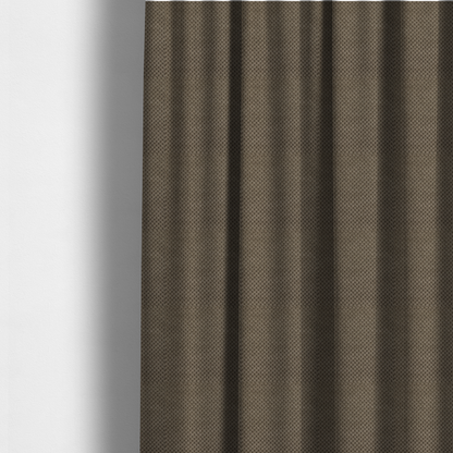 Ohio Dotted Soft Textured In Corduroy Upholstery Fabric Dark Beige Colour CTR-2990 - Made To Measure Curtains