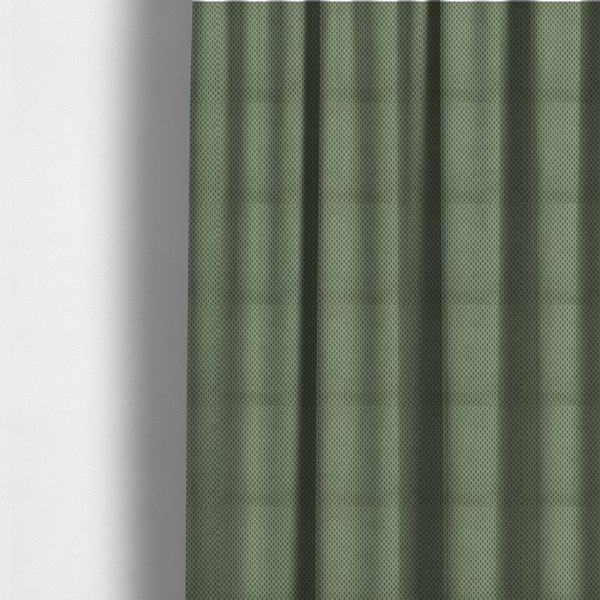 Ohio Dotted Soft Textured In Corduroy Upholstery Fabric Sage Green Colour CTR-2992 - Made To Measure Curtains