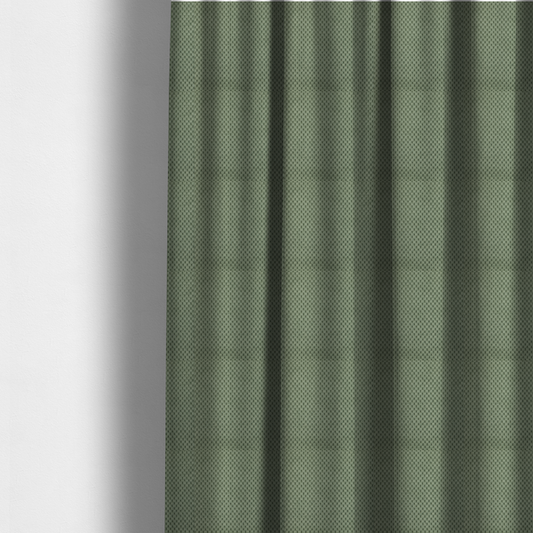 Ohio Dotted Soft Textured In Corduroy Upholstery Fabric Sage Green Colour CTR-2992 - Made To Measure Curtains