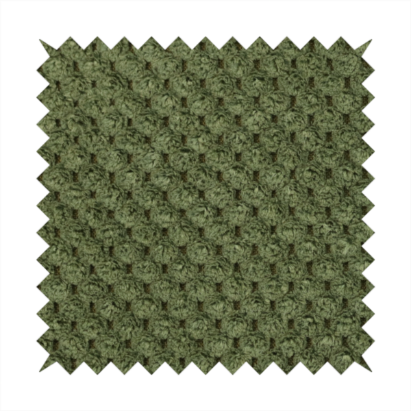 Ohio Dotted Soft Textured In Corduroy Upholstery Fabric Forest Green Colour CTR-2993 - Handmade Cushions