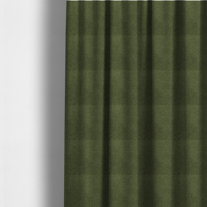Ohio Dotted Soft Textured In Corduroy Upholstery Fabric Forest Green Colour CTR-2993 - Made To Measure Curtains