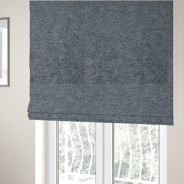 Seoul Boucle Upholstery Fabric Sky Blue Colour CTR-2995 - Roman Blinds