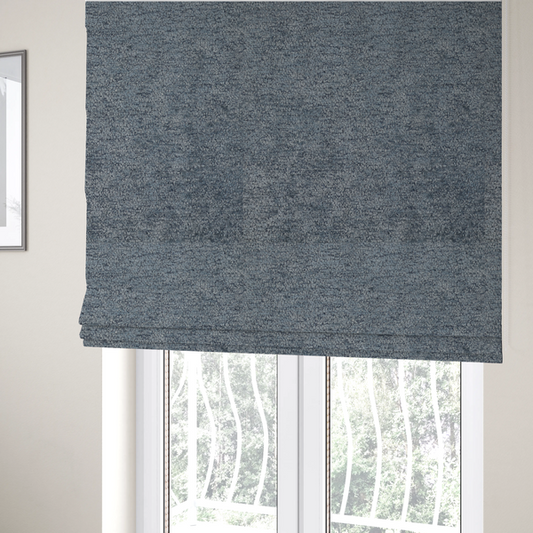Seoul Boucle Upholstery Fabric Sky Blue Colour CTR-2995 - Roman Blinds