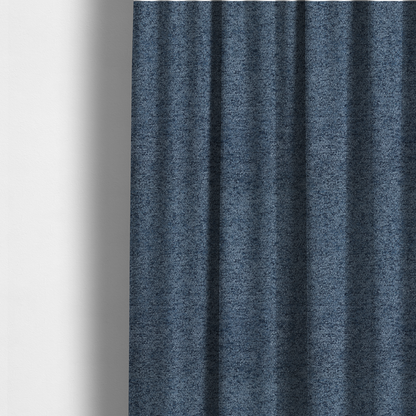 Seoul Boucle Upholstery Fabric Blue Colour CTR-2996 - Made To Measure Curtains