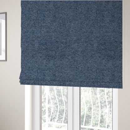 Seoul Boucle Upholstery Fabric Blue Colour CTR-2996 - Roman Blinds