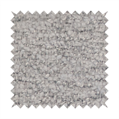 Seoul Boucle Upholstery Fabric Mist Grey Colour CTR-2998 - Made To Measure Curtains